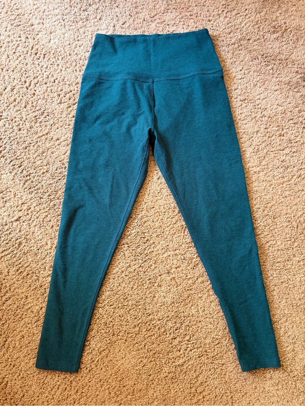 Beyond Yoga Spacedye Caught in the Midi 3/4 High Waist Leggings - Dark Spruce